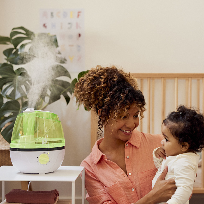 Luchtbevochtiger Brisedoo Wit en Groen 