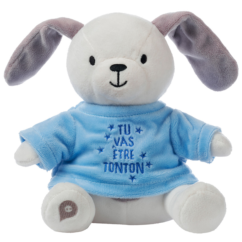 Habillage pour peluche annonce de naissance "tu vas être tonton"  