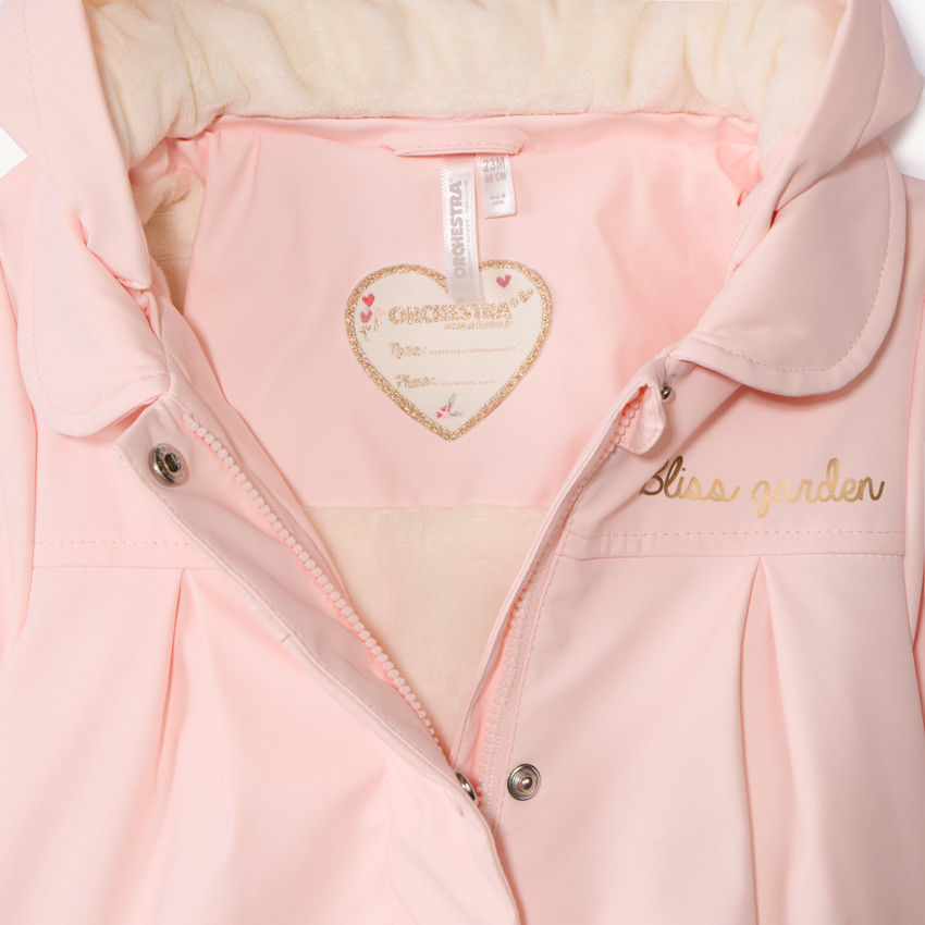 Doudoune Rose à Capuche Orchestra Pour Fille 14 Ans - Hiver - Occasion En Excellent état