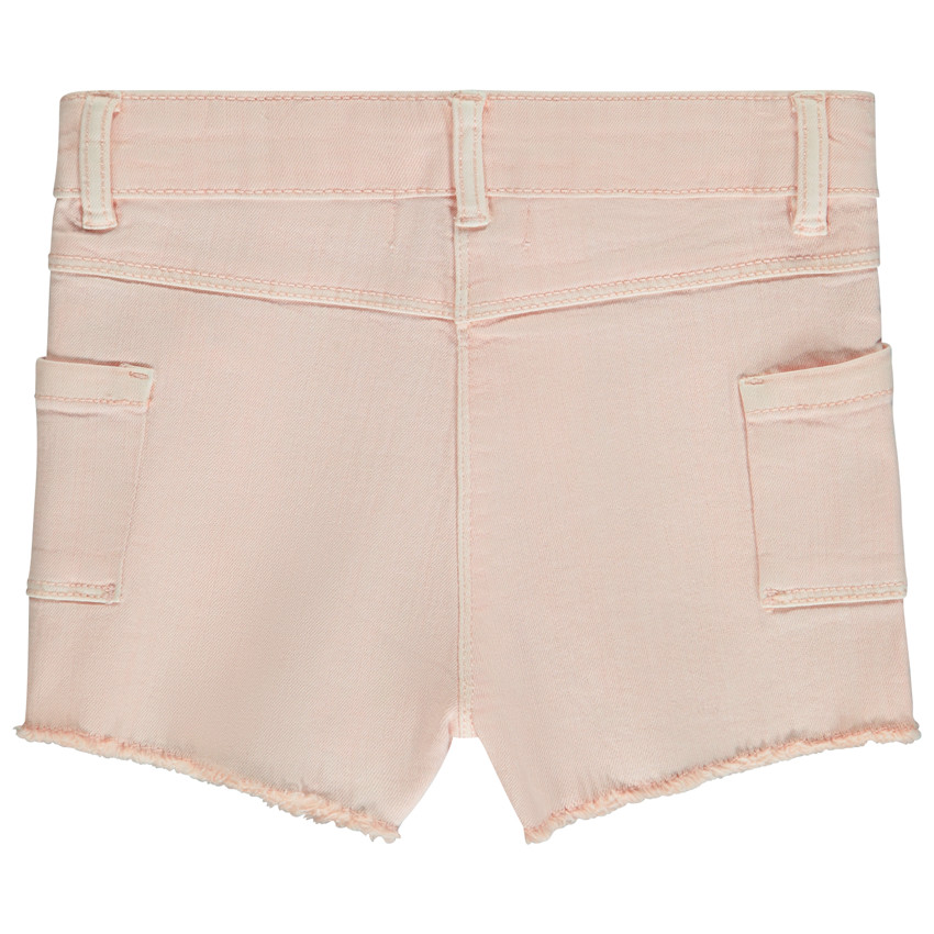 Short in jeans met opgestikte zakken meisjes 