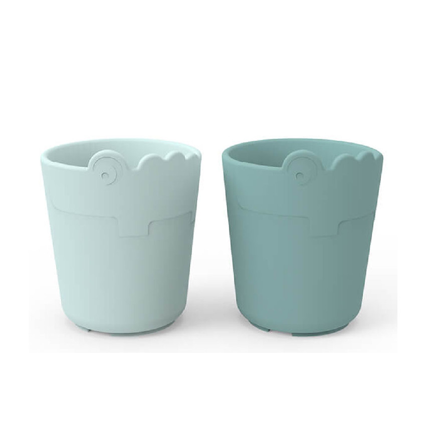 TASSE KIDDISH MINI MUG 2-PACK CROCO BLUE 