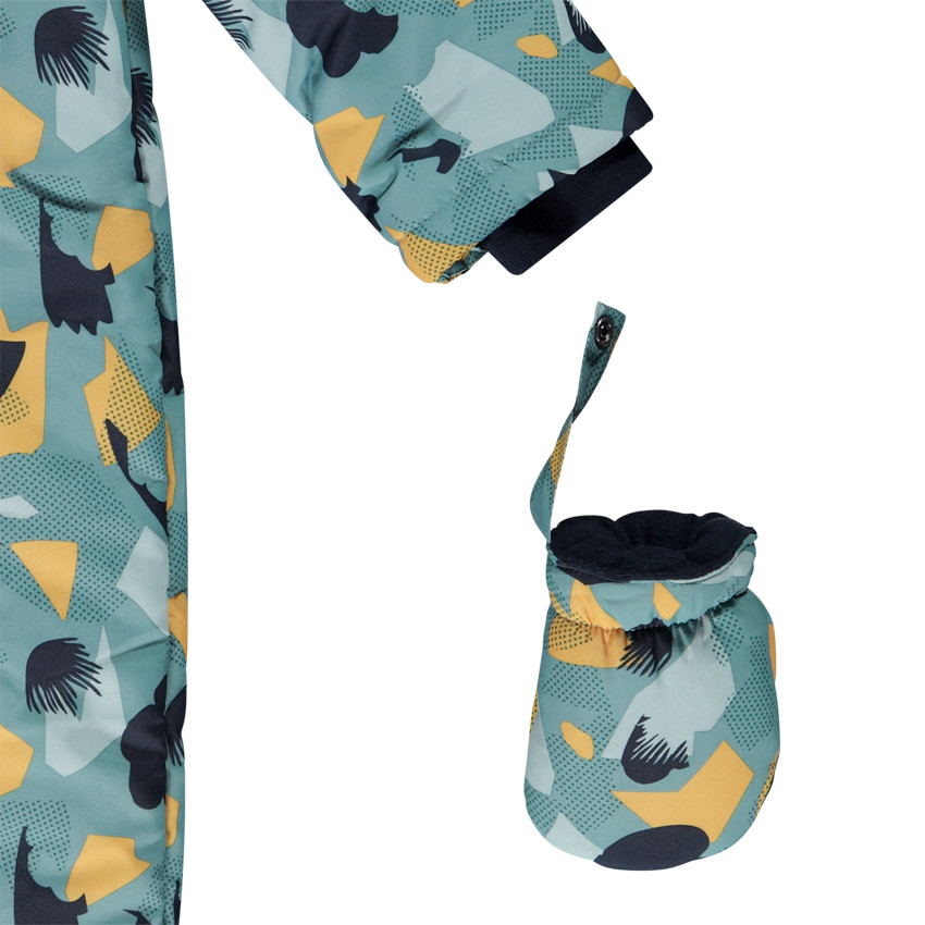 Combi-pilote de ski imprimé graphique pour bébé garçon 