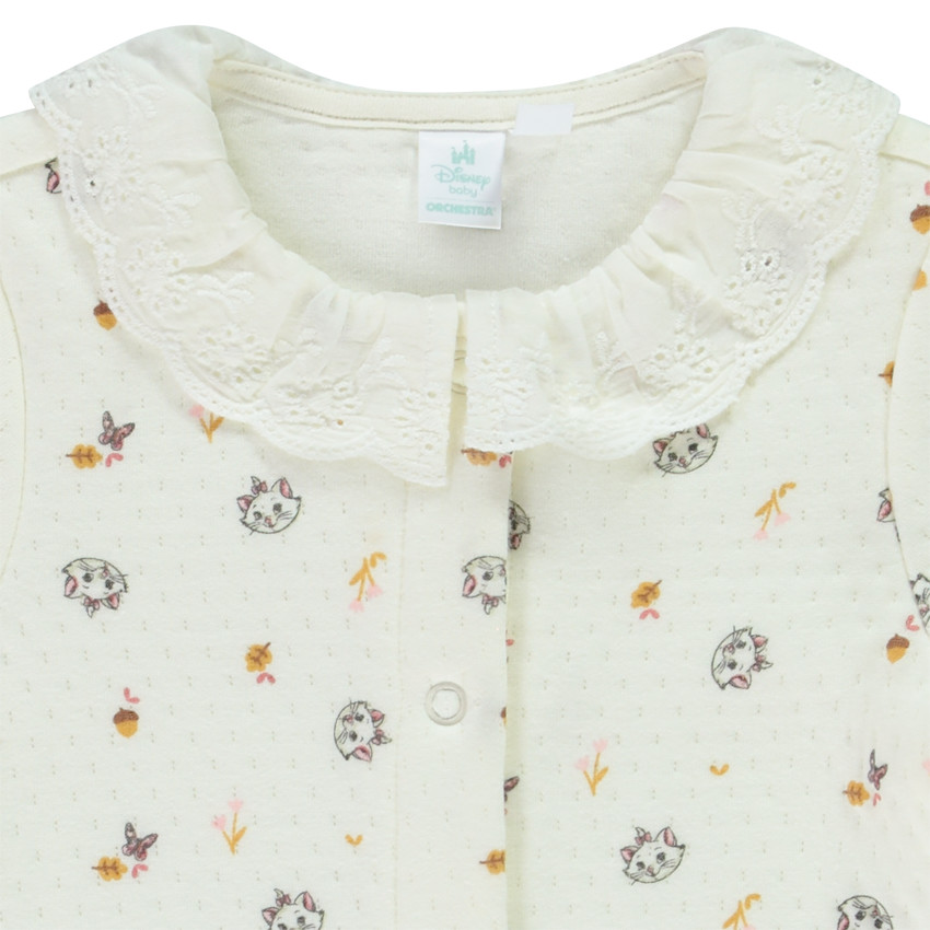 Lange jumpsuit met Marie Disney en geborduurde kraag voor meisjes 