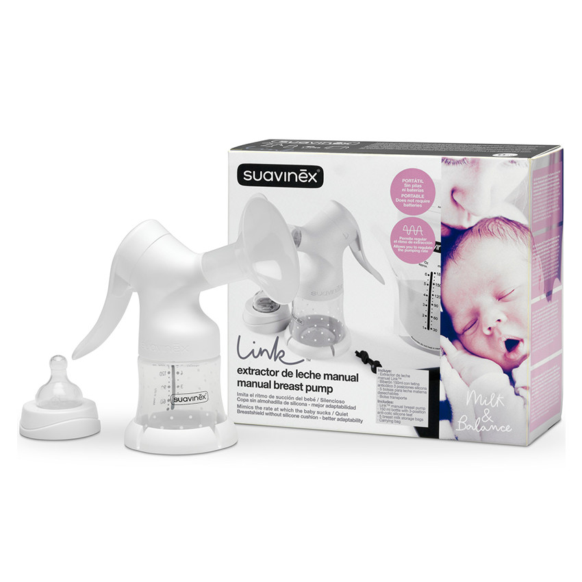 Tire-lait manuel + biberon Zero Zero 120 ml 