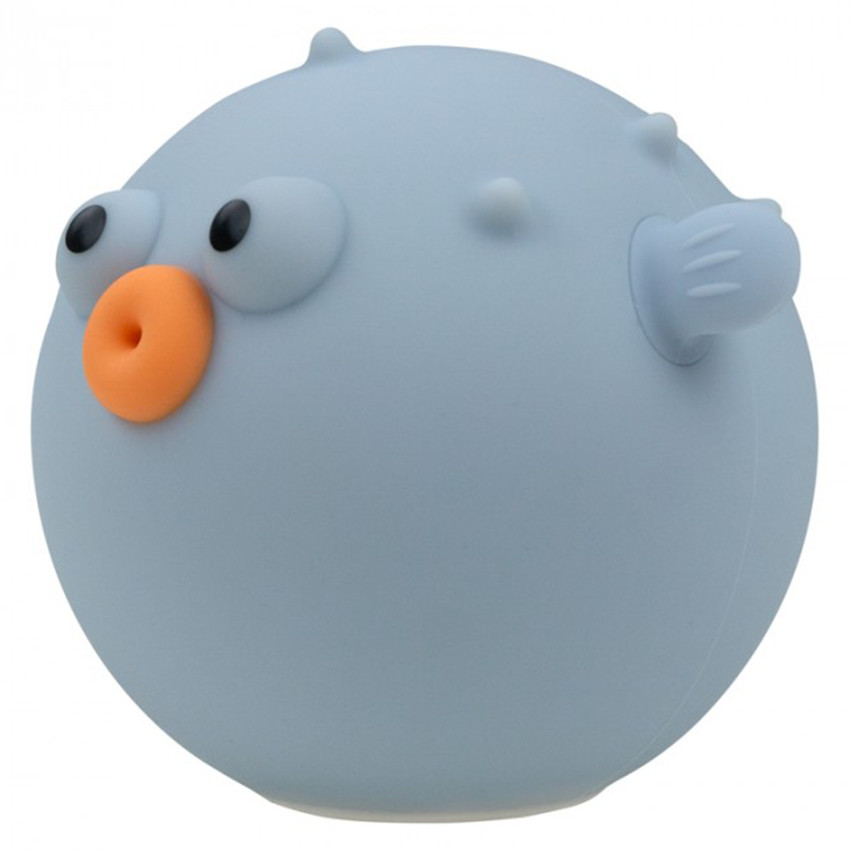 Veilleuse LED Poisson Globe Bleu 