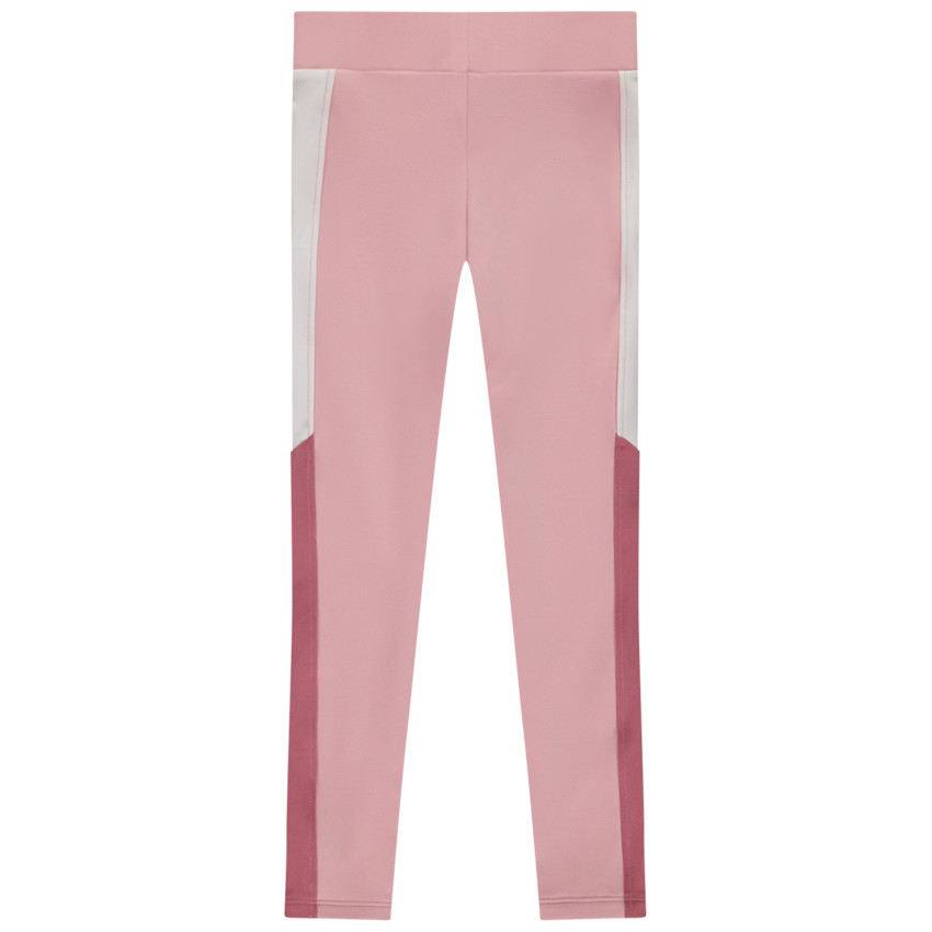 Korte broek in jersey met colour block effect voor meisjes 