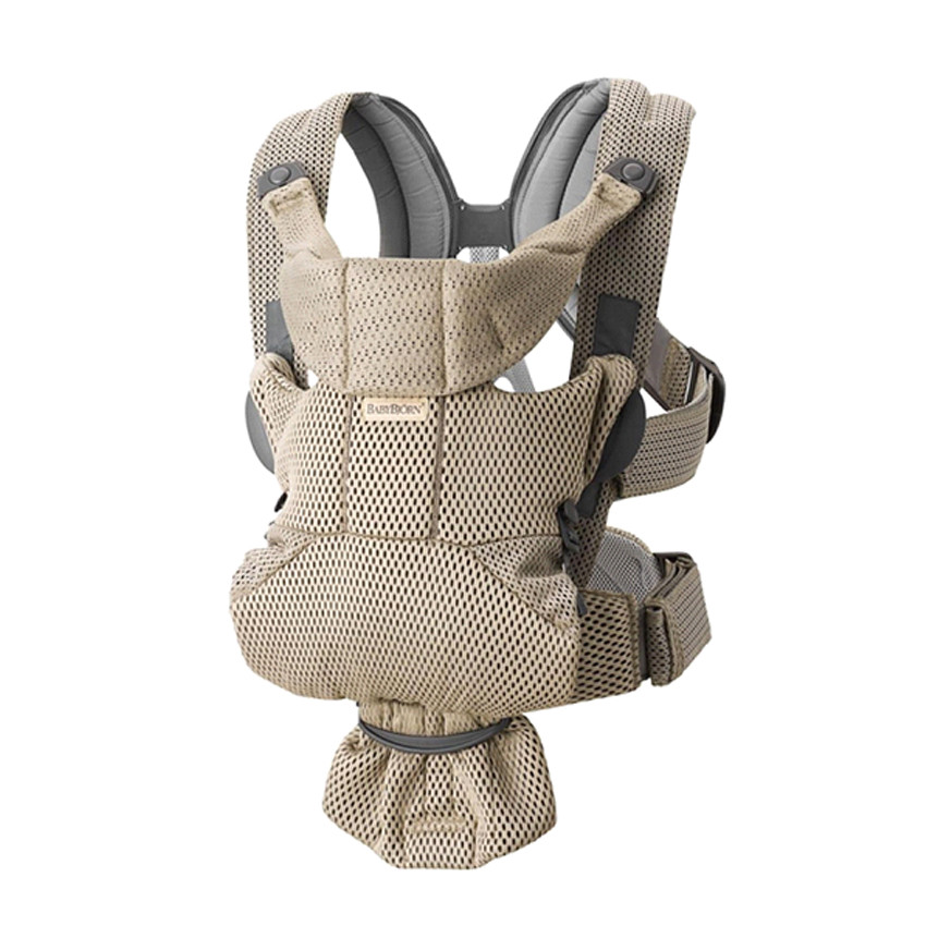 Porte-bébé MOVE 3D Mesh - Gris/Beige 