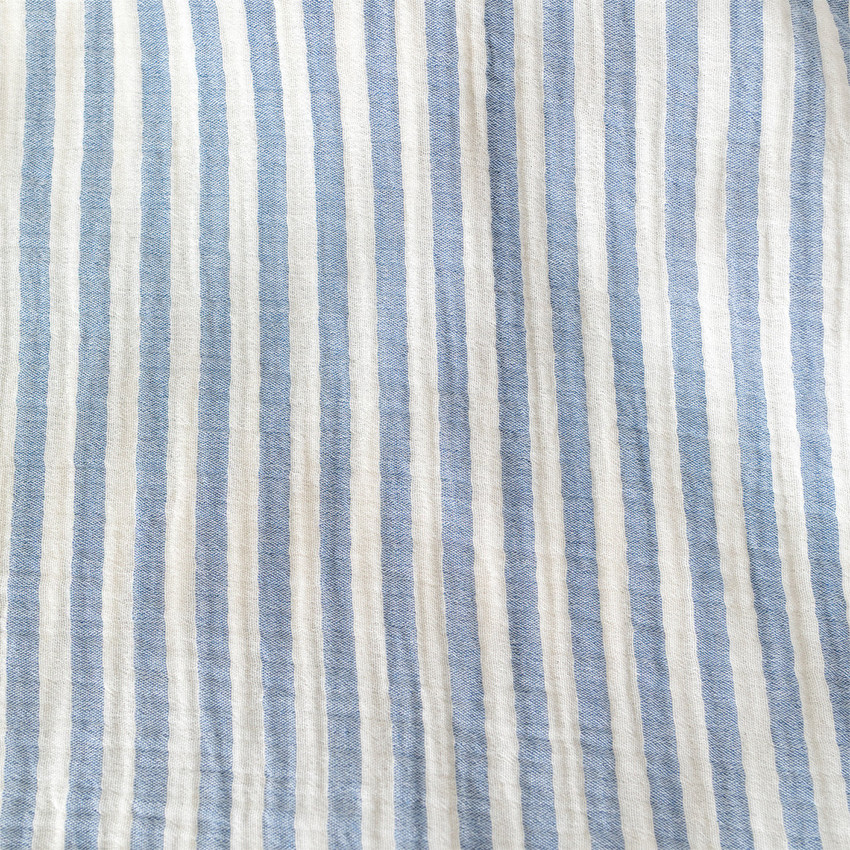 Poncho de bain Gaze de coton Stripe 9/36m Wonder 