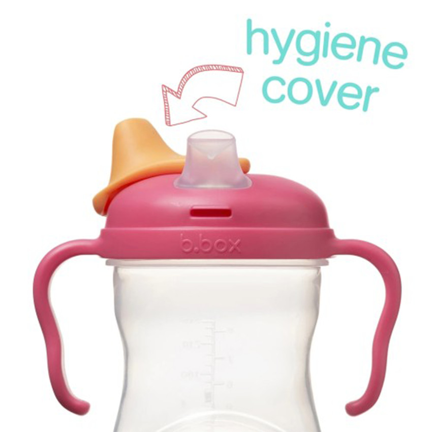 Tasse d'apprentissage avec bec 240ml Framboise 4m+ 