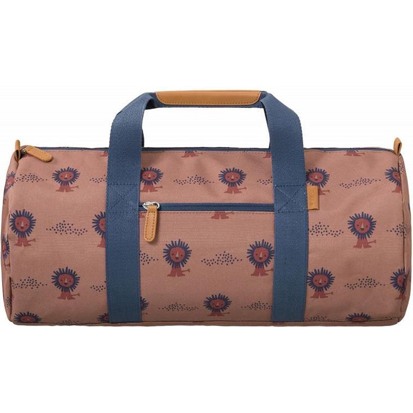Weekendtas voor kinderen Groot Leeuw Terracotta 