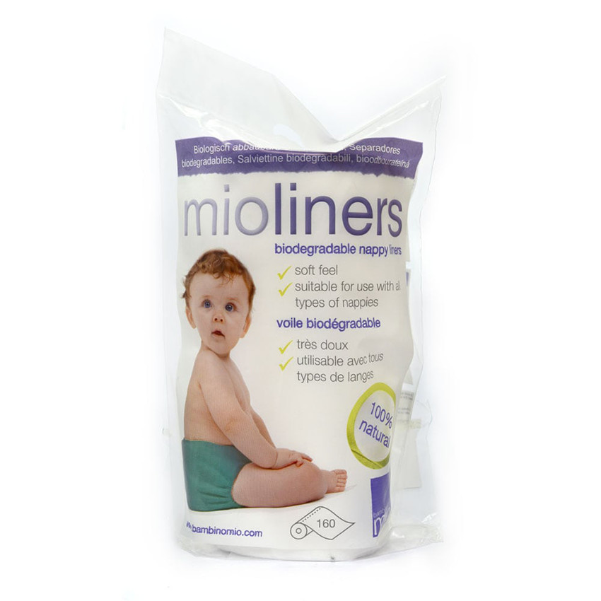 Lot de 160 voiles de protection biodégradables Mioliners - Blanc 