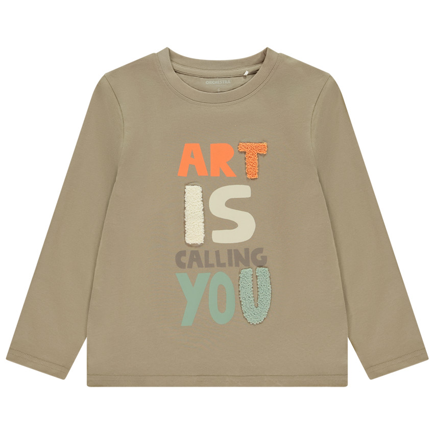 Lange mouwen T-shirt met fantasieprint voor jongens 