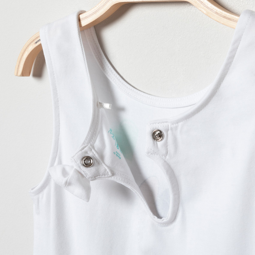 Robe rayée print Mickey & Minnie Disney pour bébé fille 