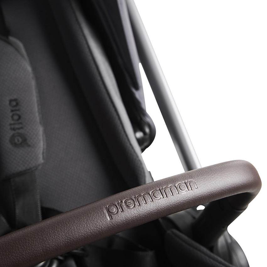 Poussette compacte Flora noir 