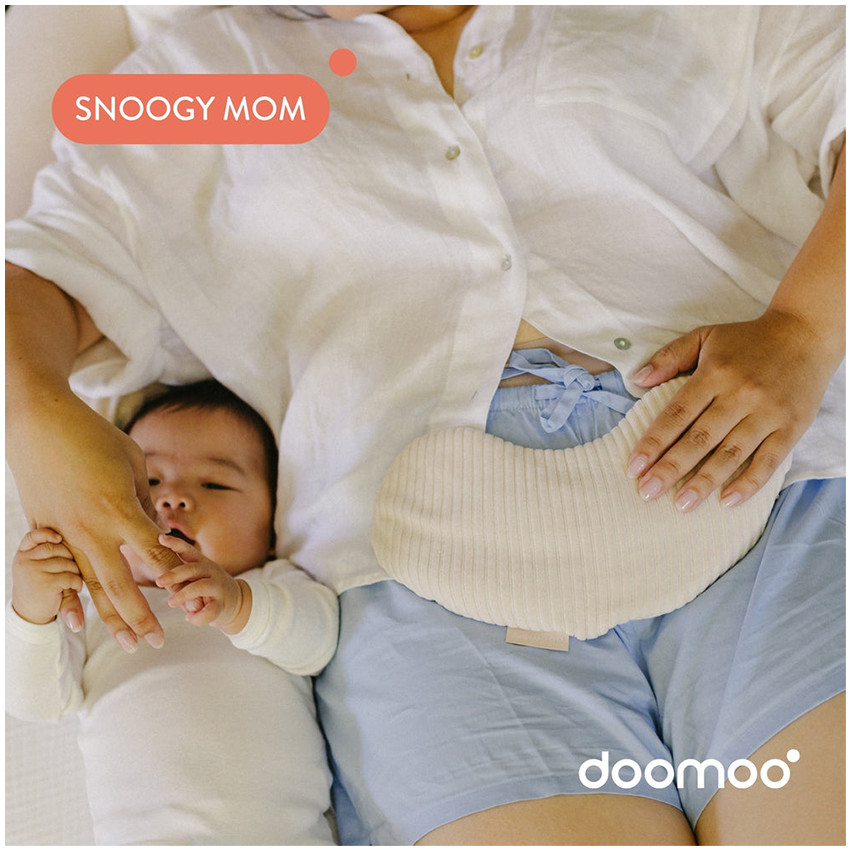 Bouillotte sèche Snoogy Mom Corduroy Sand 