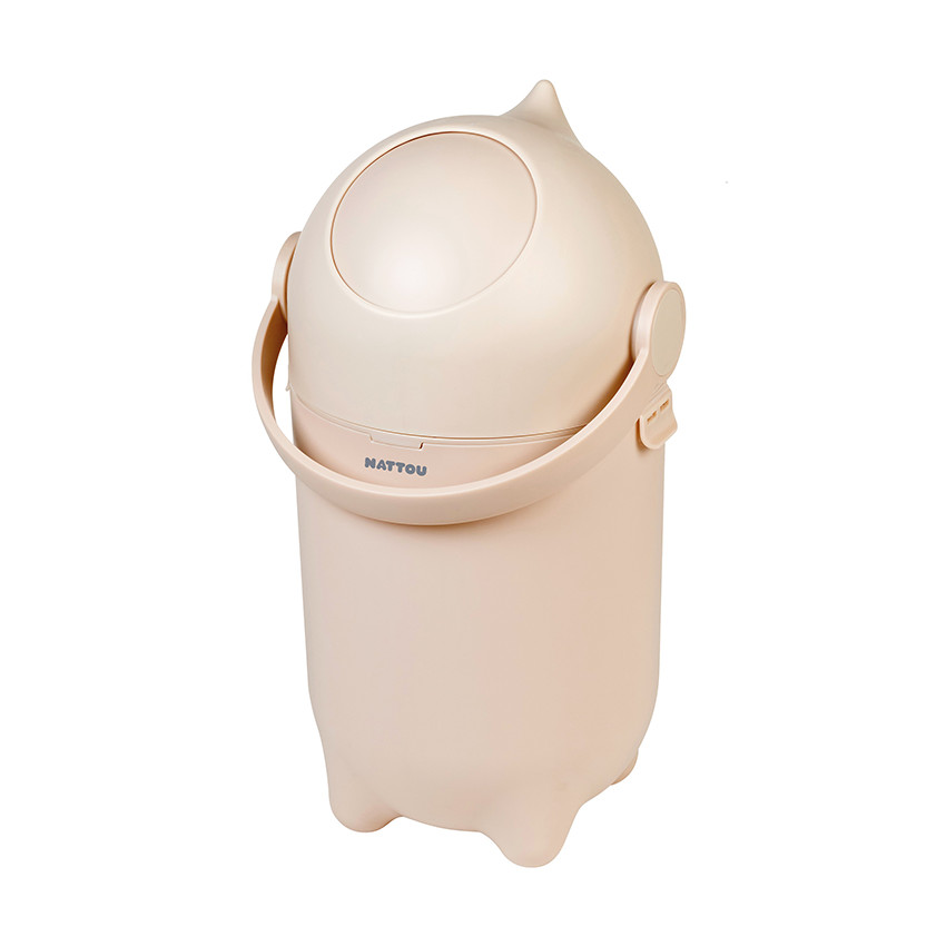 Poubelle pour couches Dropy - Anti-odeur - Beige - 48,5 cm 