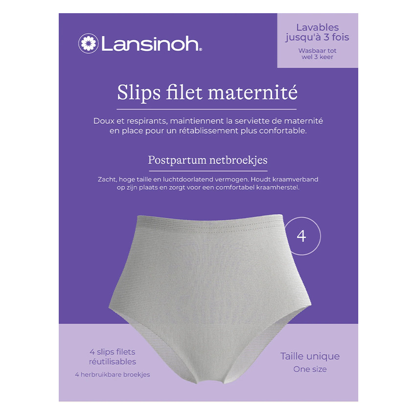 Slips filets Maternité Gris 