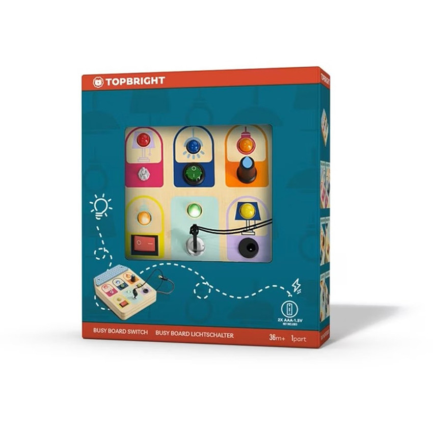 Jeu éducatif Busy Board Switch 36M+ 