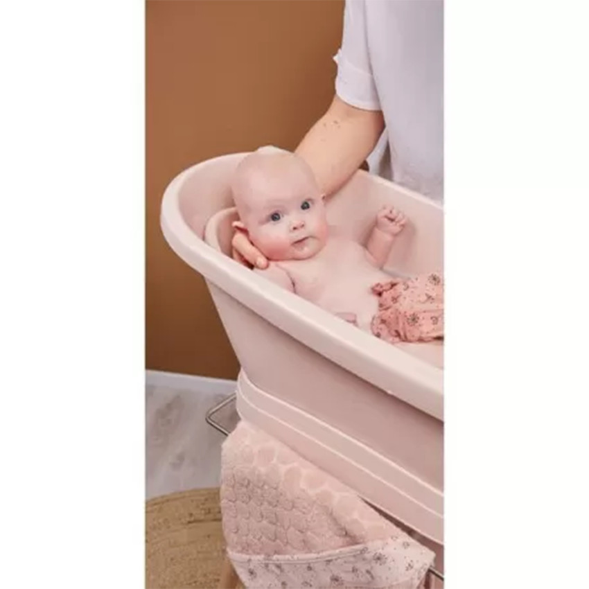 Transat de bain Uni Pale Pink 