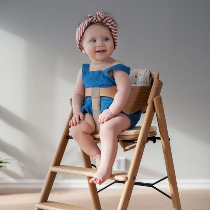 Chaise haute Kaos Klapp évolutive pliable Chêne Naturel 