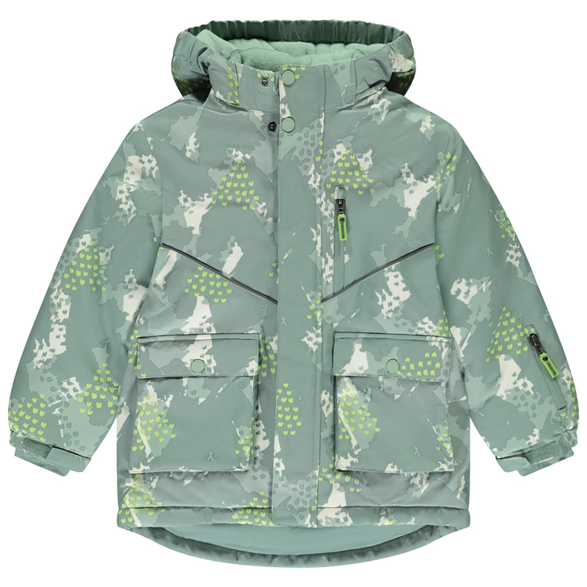 Gevoerde skijas met fantasieafdruk voor jongen 