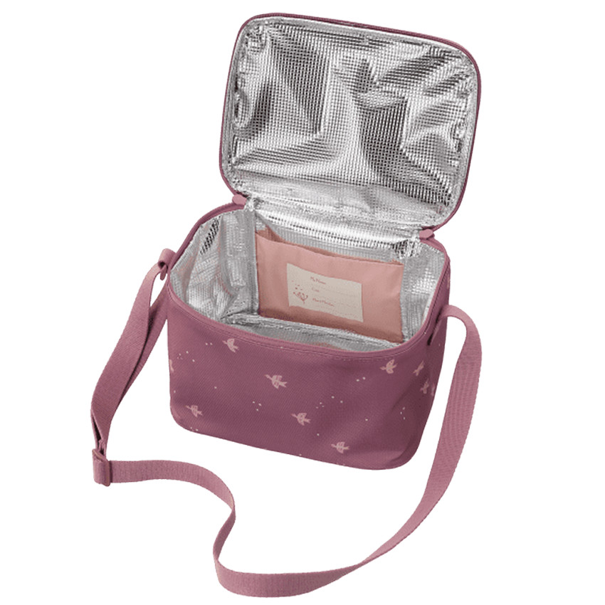 Sac isotherme lunchbag Large Hirondelle Rose 