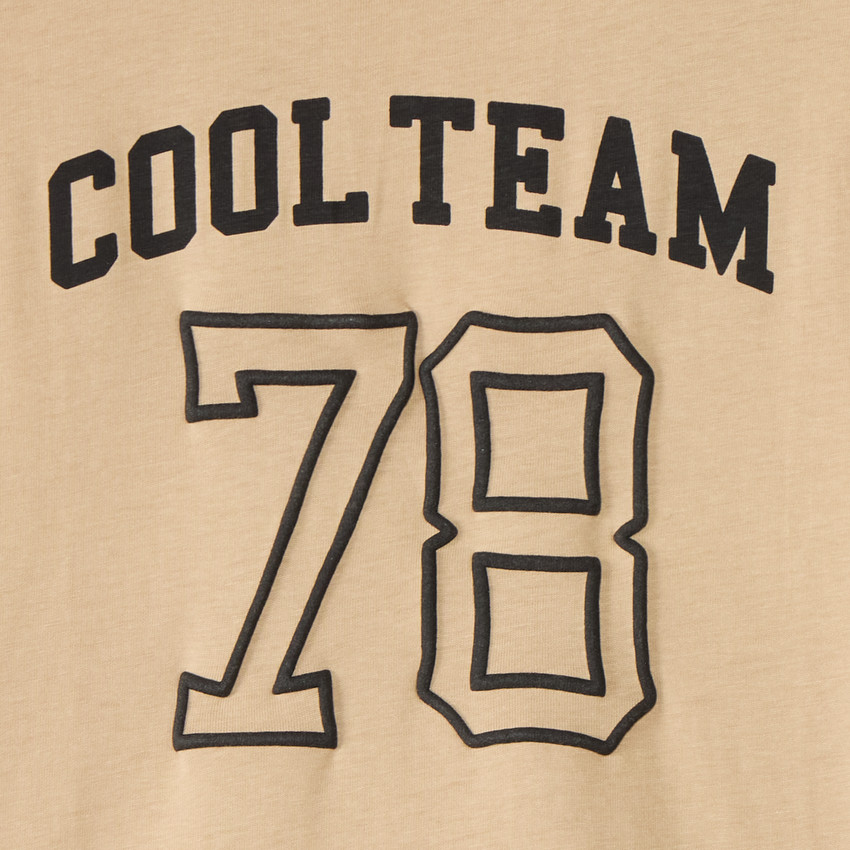 Langarm T-shirt voor jongens met sportieve print 
