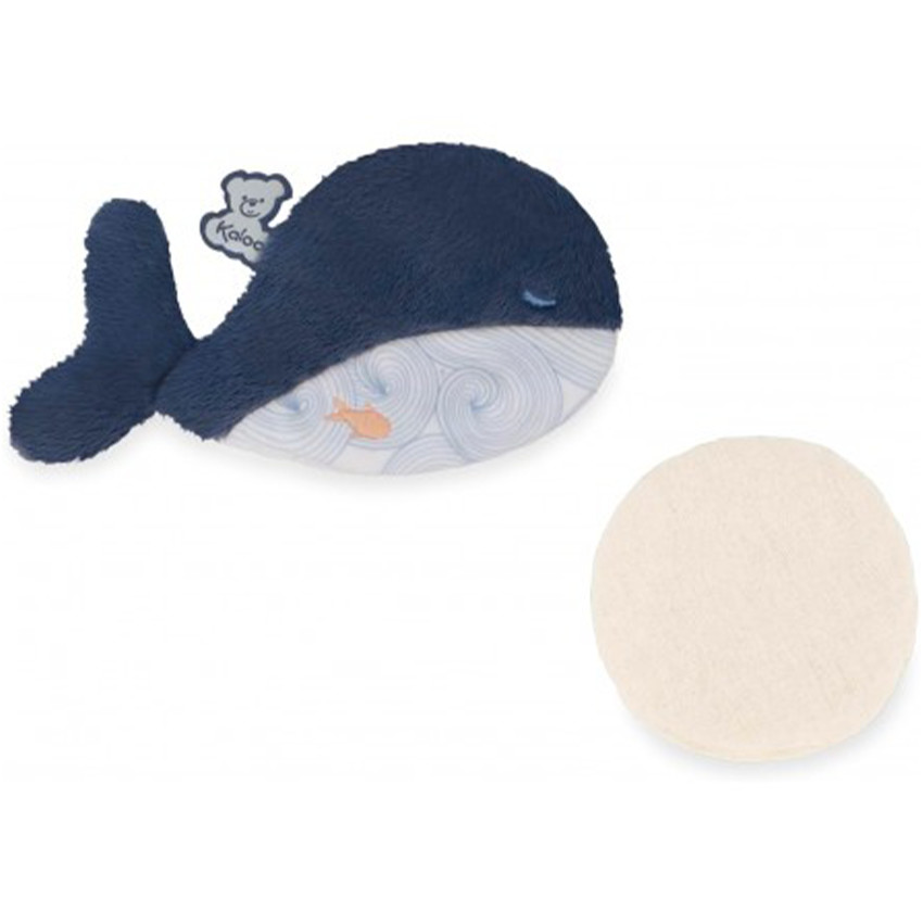 Peluche poche de froid calmante Baleine 