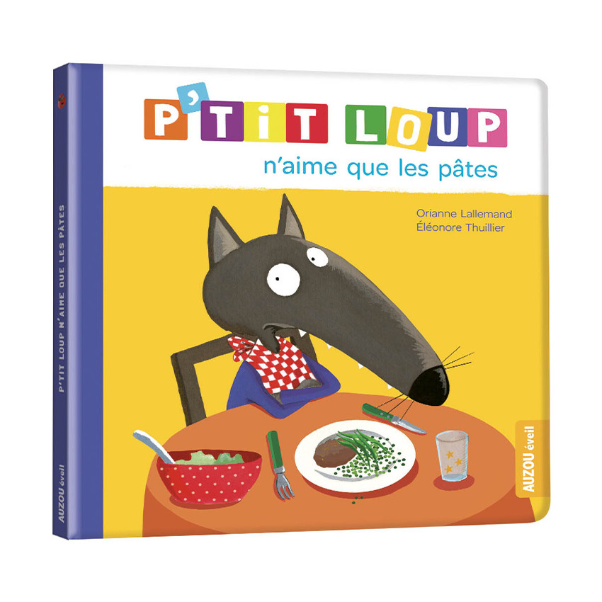 Boek FR P'tit Loup aime que les pâtes 2jaar+ 