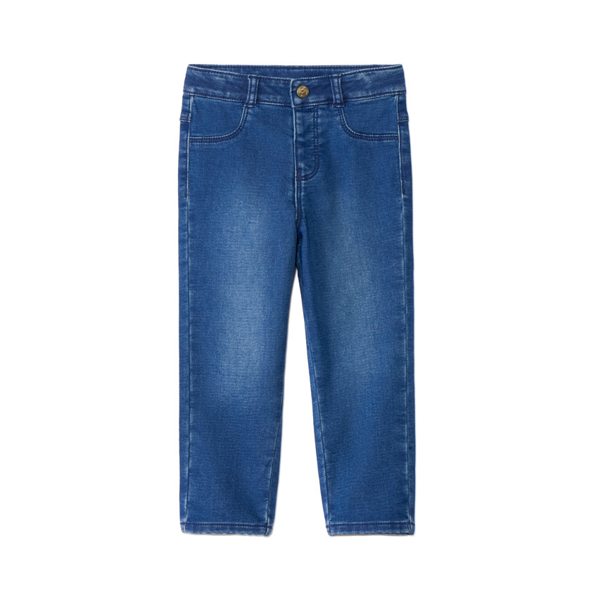 Jean effet denim uni pour bébé garçon  