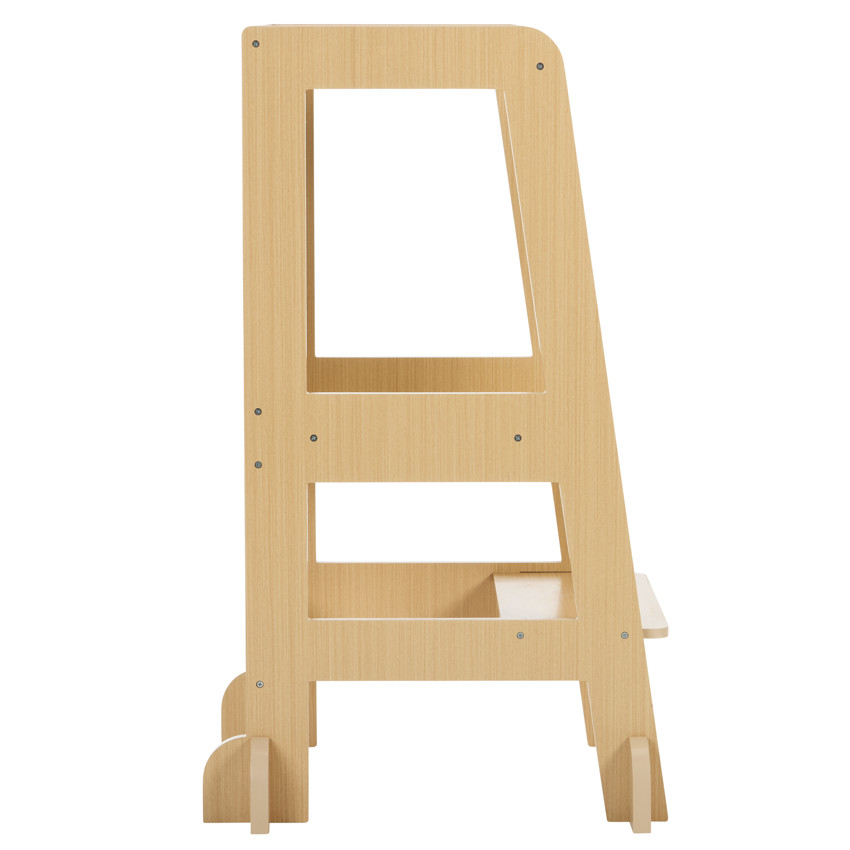 Leerstand Premissori met natuurlijk houten krijtbord 