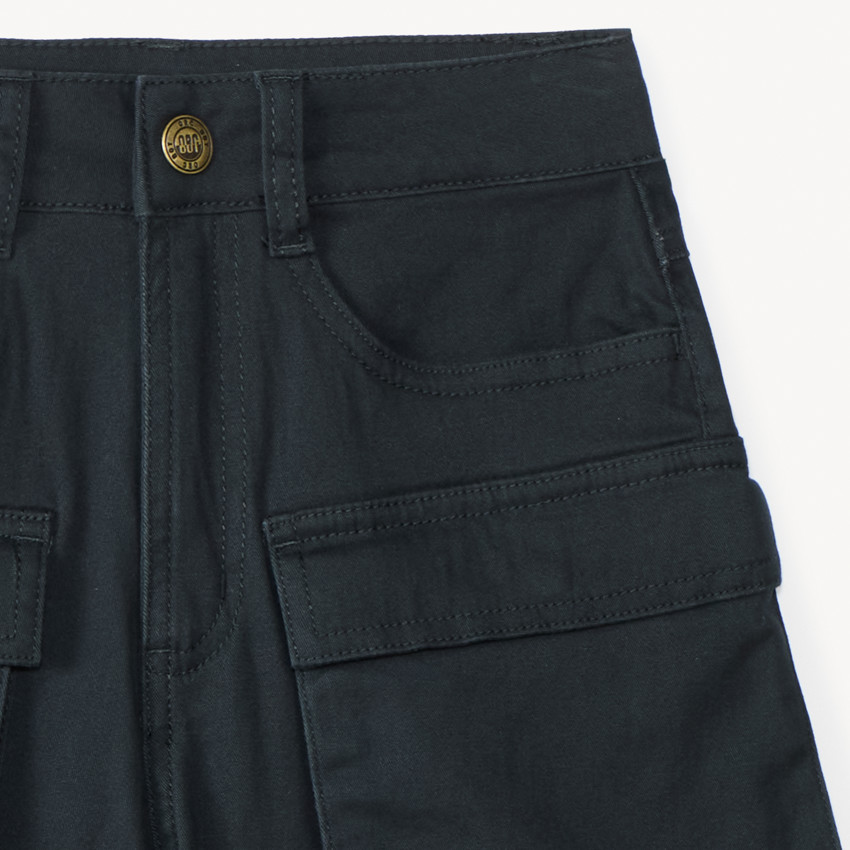 Bermuda style cargo en twill garçon 