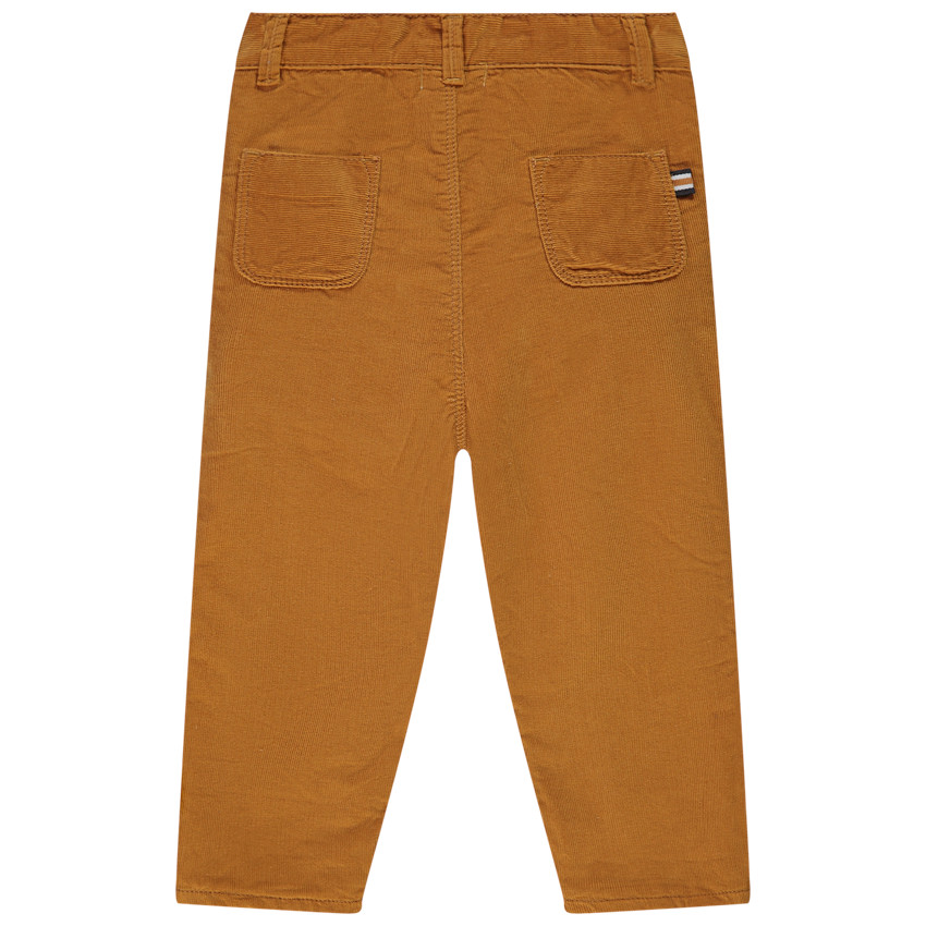 Pantalon en velours milleraies uni pour bébé garçon 