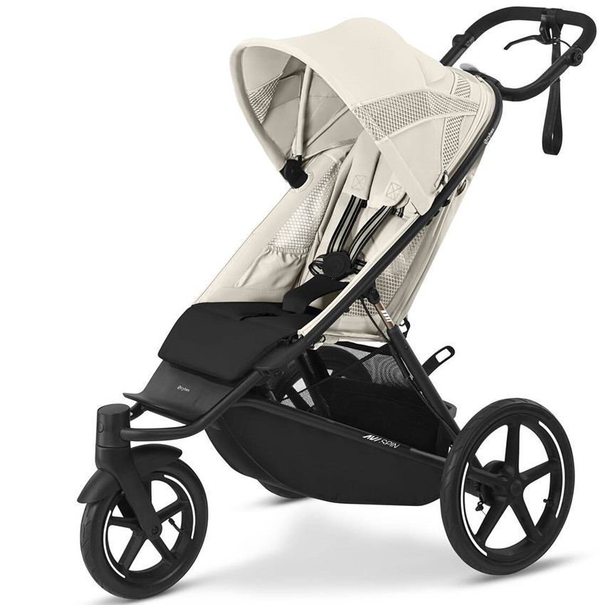 Kinderwagen Avi Spin sportive All Terrain Seashell Beige 