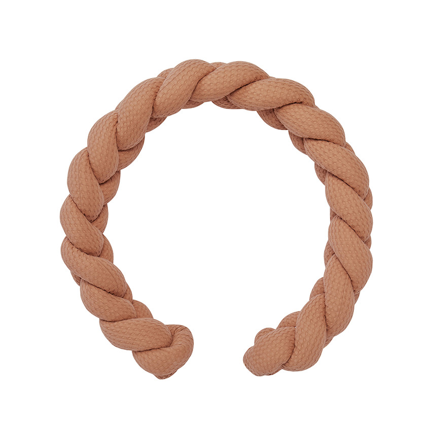 Tresse décorative ouatinée en coton gaufré 200 cm 