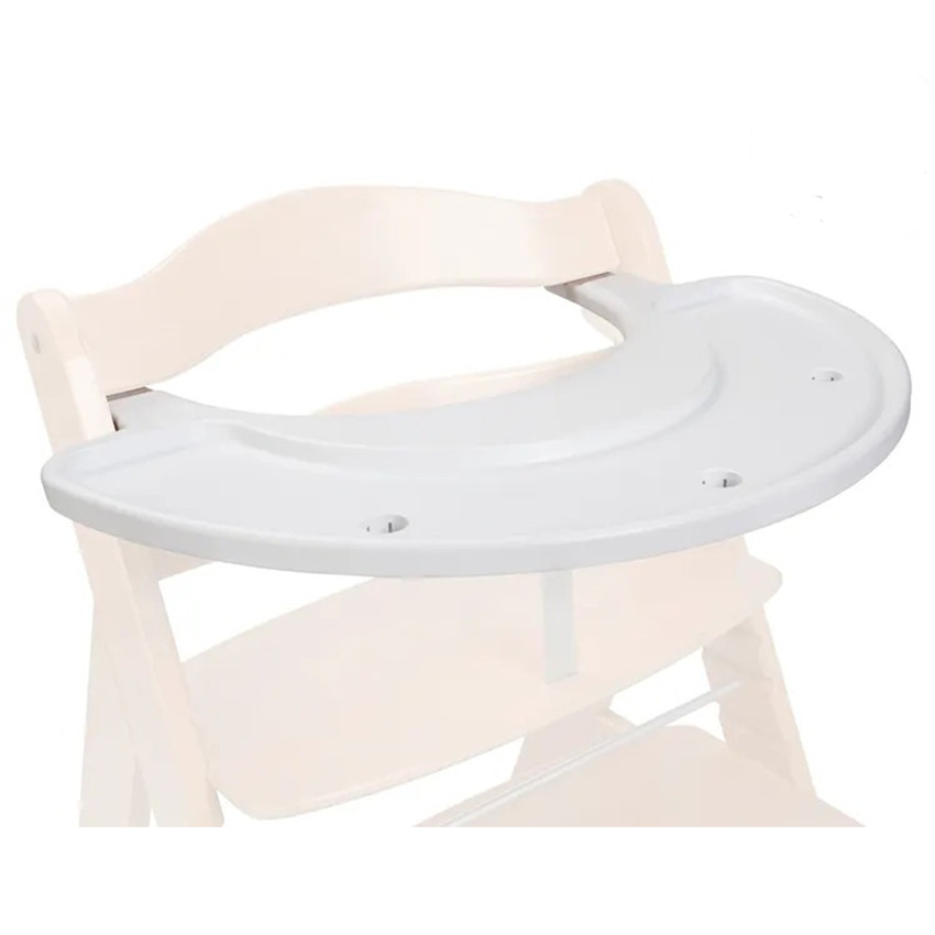 Plateau de jeu Play Tray pour chaise haute Alpha+ blanc 