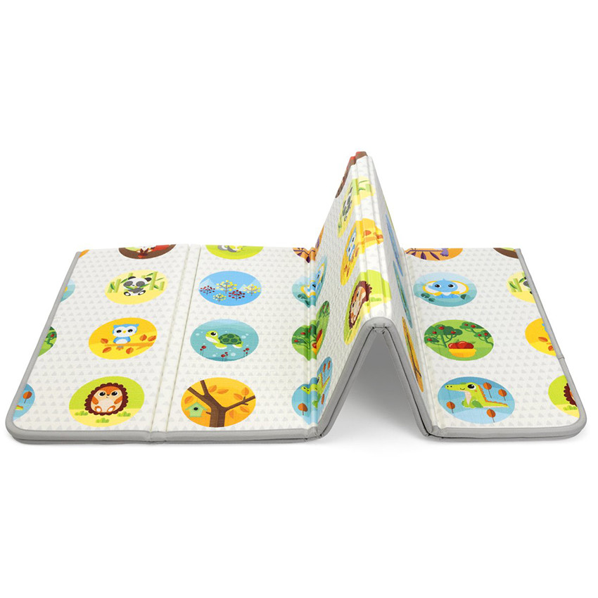 Speeltapijt XXL 200x180 cm opvouwbaar & omkeerbaar 