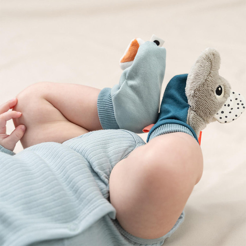 Chaussettes à hochet Celebration Bleu 