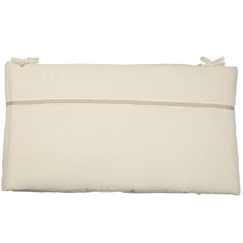 Tour de lit/parc coton Crème 