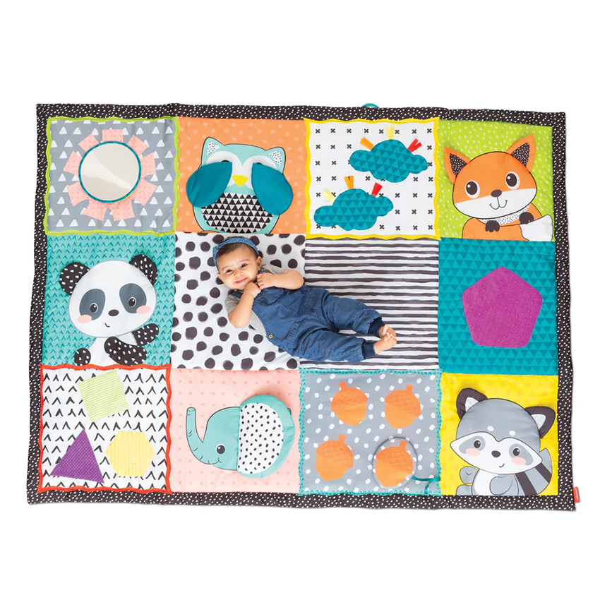Tapis d'éveil Multi Activités Géant - Multicolore 