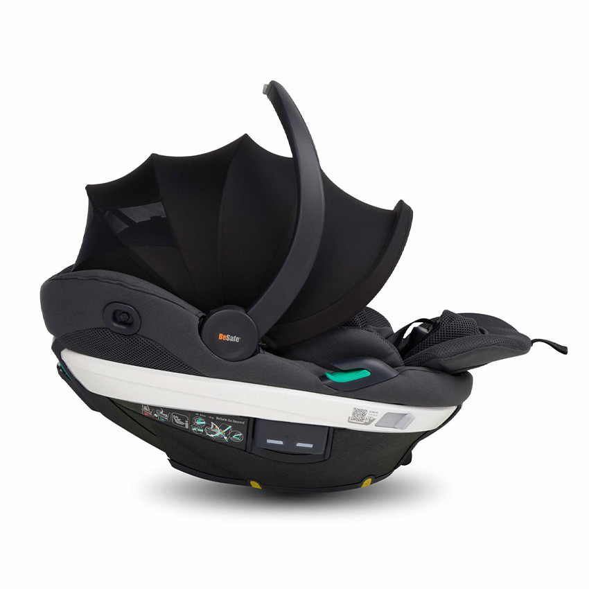 Siège-auto i-Size Bébé Go Beyond Anthracite Mesh  