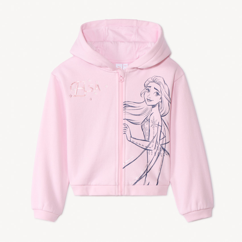 Vest met fluweel en pailletten Frozen Disney voor meisjes 