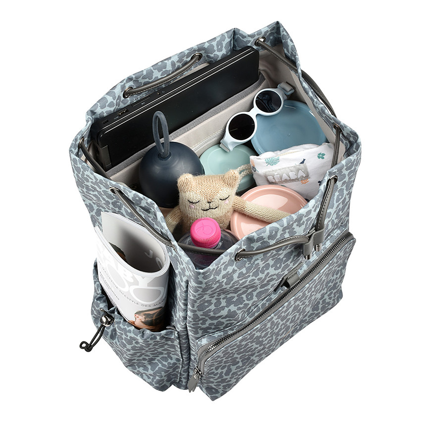 Sac à dos à langer Vancouver - Dark cherry blossom 