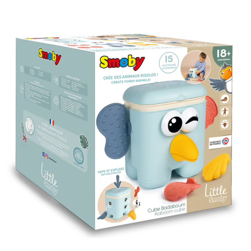 Cube Badaboum création d'animaux 18m+ 