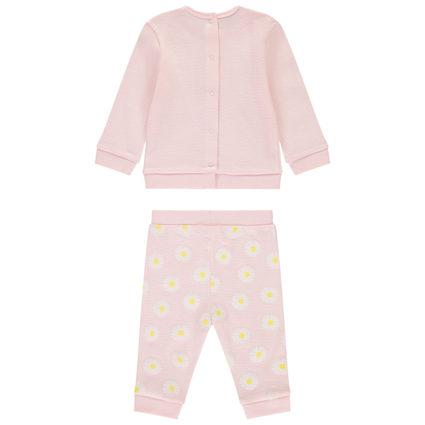 Ensemble jogging en nid d'abeille Minnie Disney pour bébé fille 