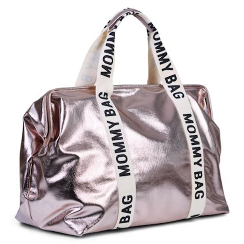 Luiertas Mommy Signature Pop Party Metaal Zilver 