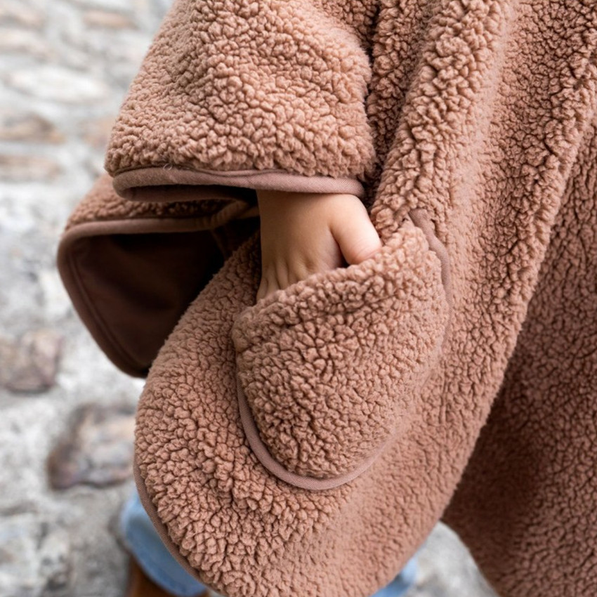 Reis poncho - Teddy + Pady jersey - Muffin - 9/36 m 