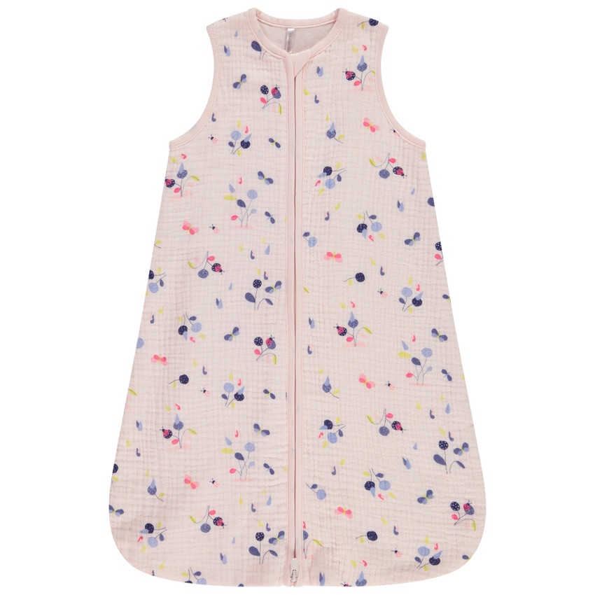 Gigoteuse en tetra TOG 1 imprimé coccinelles pour bébé fille 