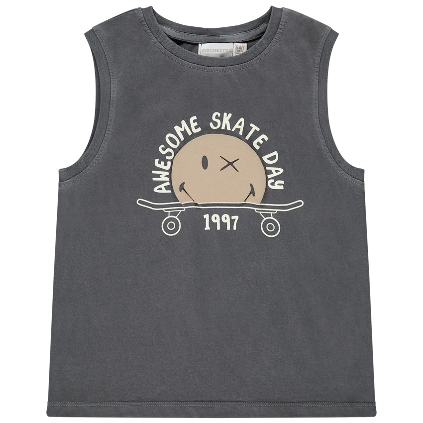 T-shirt met SmileyWorld-print voor jongen 