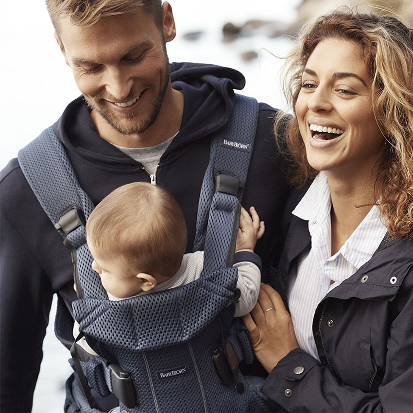 Porte-bébé One Air 3D Mesh – Bleu marine 